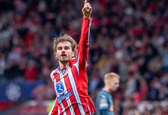 格列兹曼爆发进球荒，马竞丢世俱杯点